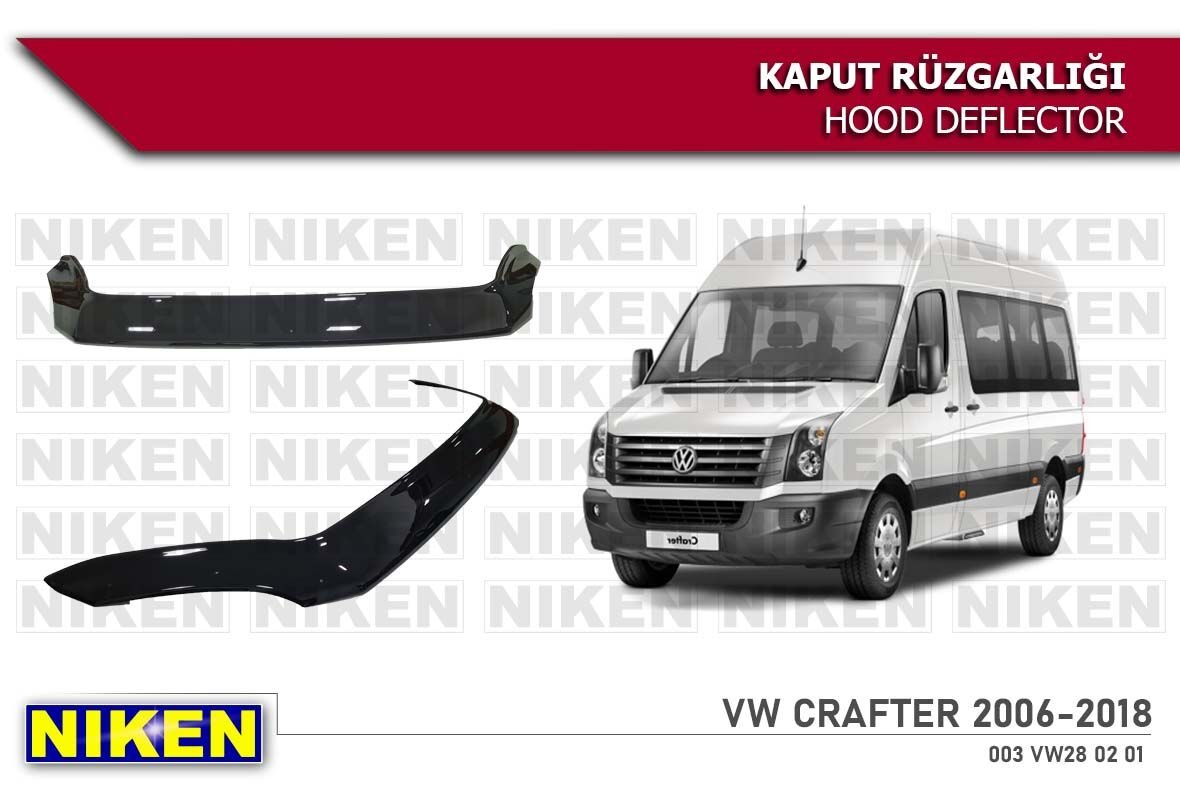 VW CRAFTER 2006-2018 KAPUT RÜZGARLIĞI ECO