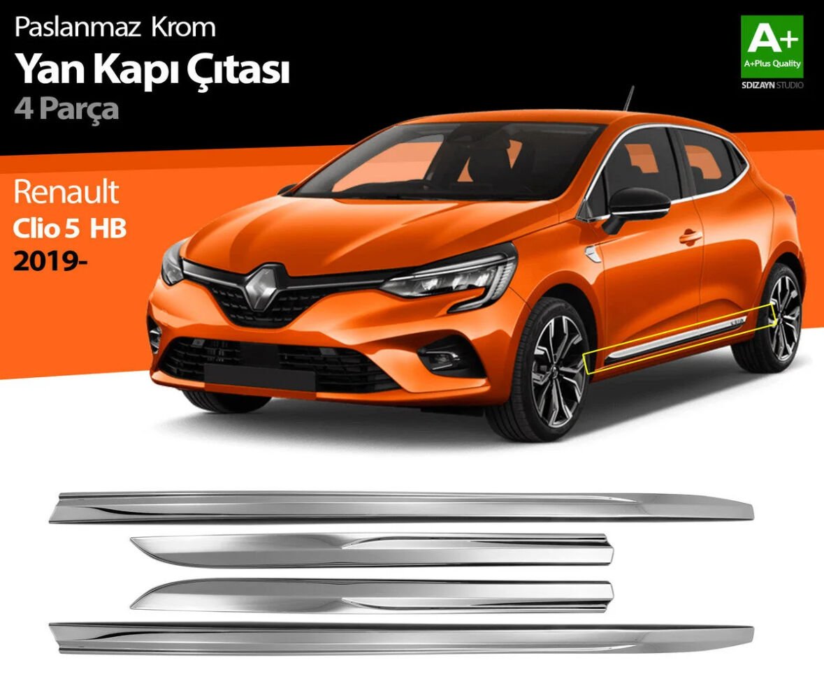 KROM CLİO 5 YAN KAPI ÇITASI