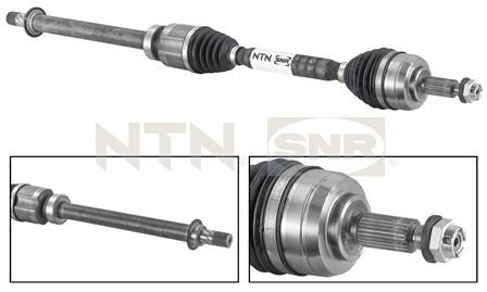 RENAULT CAPTUR I 13- AKS KOMPLE ÖN SAG 391006849R NTN-SNR