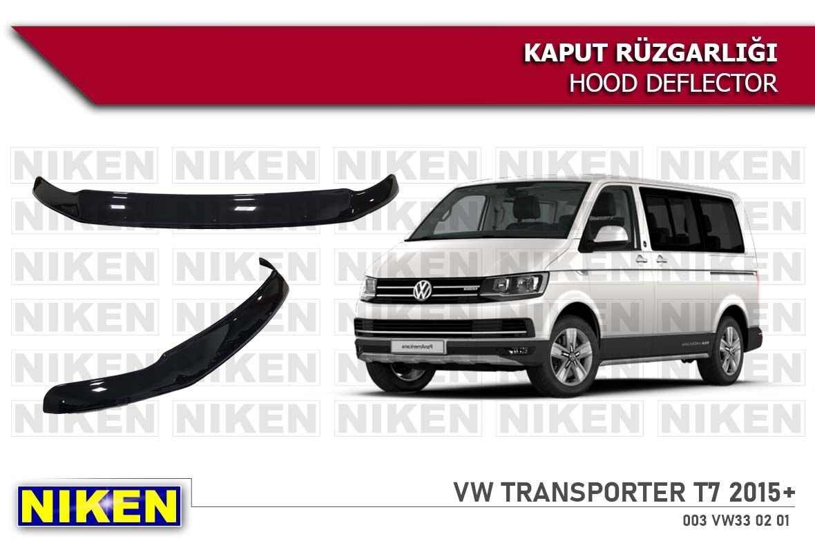 VW TRANSPORTER T-7 2015- KAPUT RÜZGARLIĞI ECO