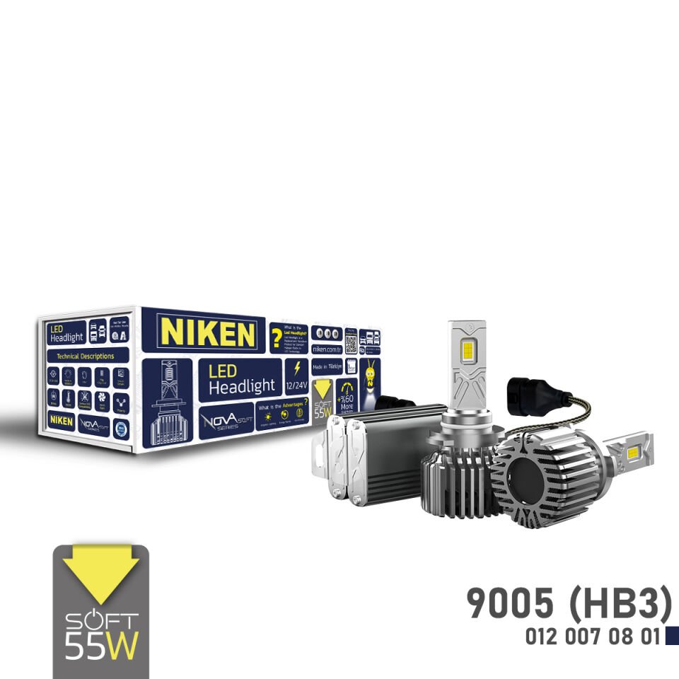 LED XENON NOVA SOFT SERİSİ 9005- HB3 (55W)