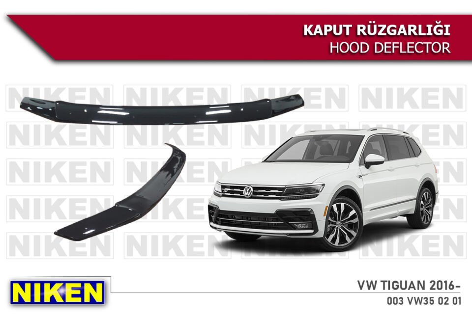 VW TIGUAN 2016- KAPUT RÜZGARLIĞI ECO