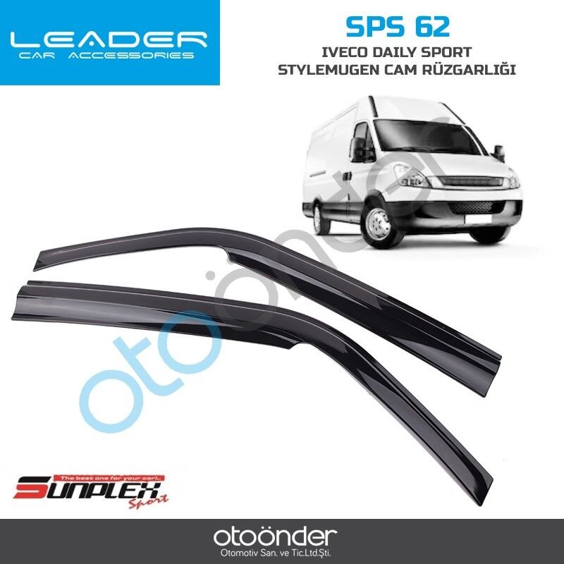 IVECO DAILY MUGEN CAM RÜZGARLIĞI 2prç 2004-2014