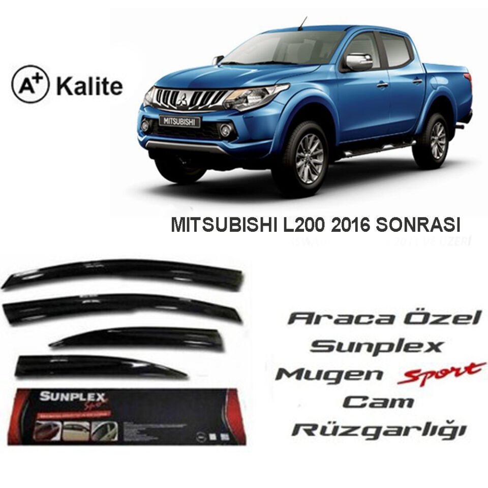 MITSUBISHI L-200 TRITION PICK UP 2016> MUGEN RÜZG.4prç