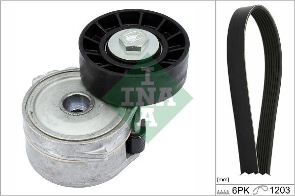 FORD FOCUS/C-MAX/406/607/PARTNER 04- V KAYIS SETI 4M5Q 6A2288 FD/KIT INA