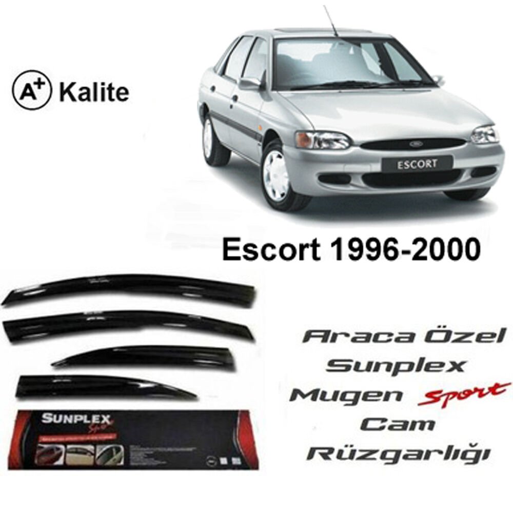 FORD ESCORT SPRT MUGEN CAM RÜZGARLIĞI 1993-2000 4p