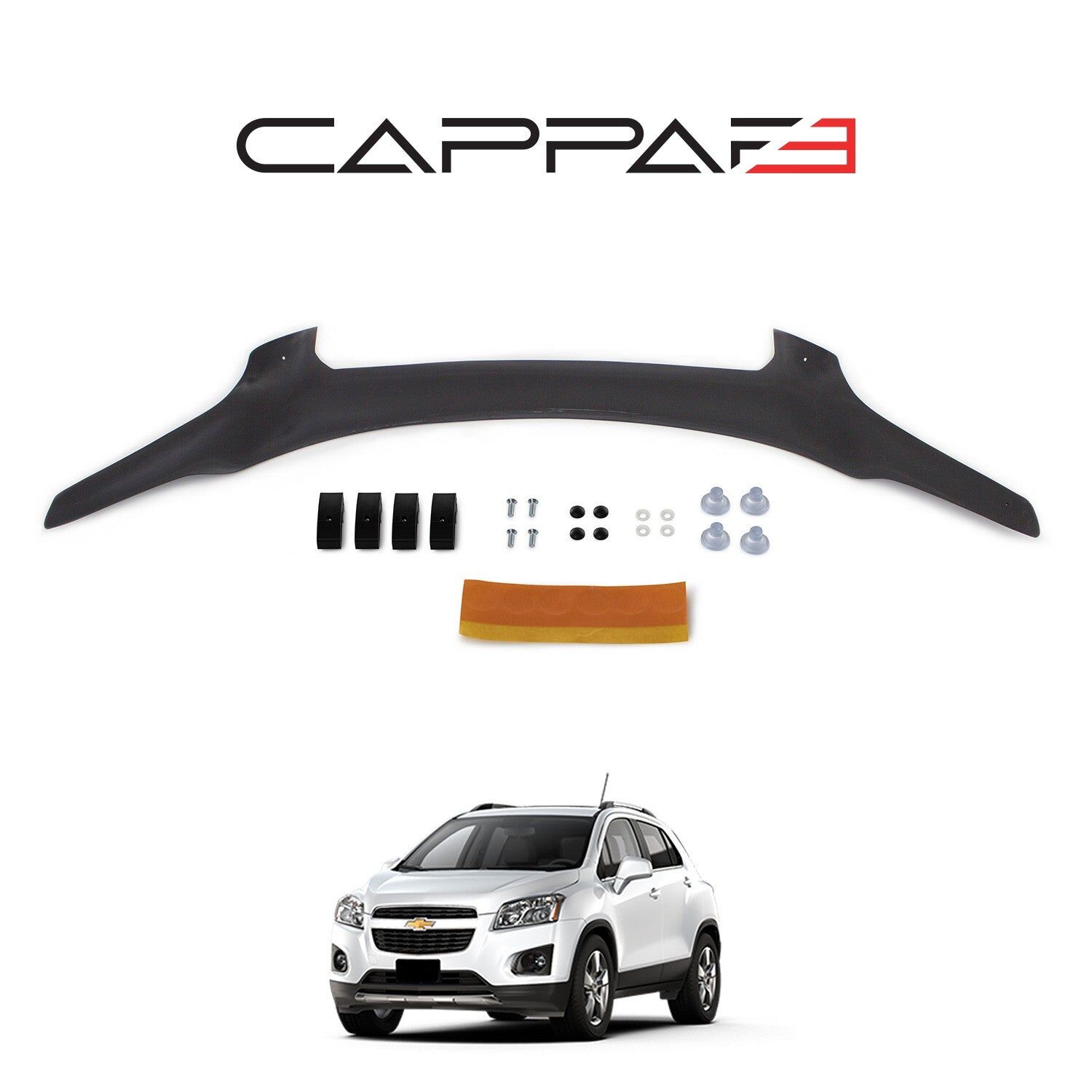 Chevrolet Captiva 2006-2012 Yıl Aralığı Uyumlu Kaput Rüzgarlığı 4mm