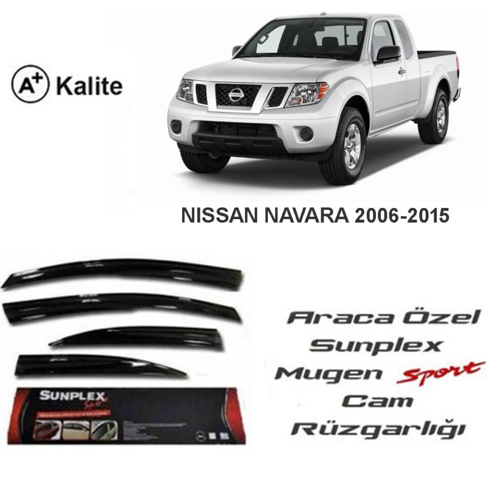 NISSAN NAVARA PICK-UP 2005-2016 MUGEN CAMRÜZGARLI 4prç