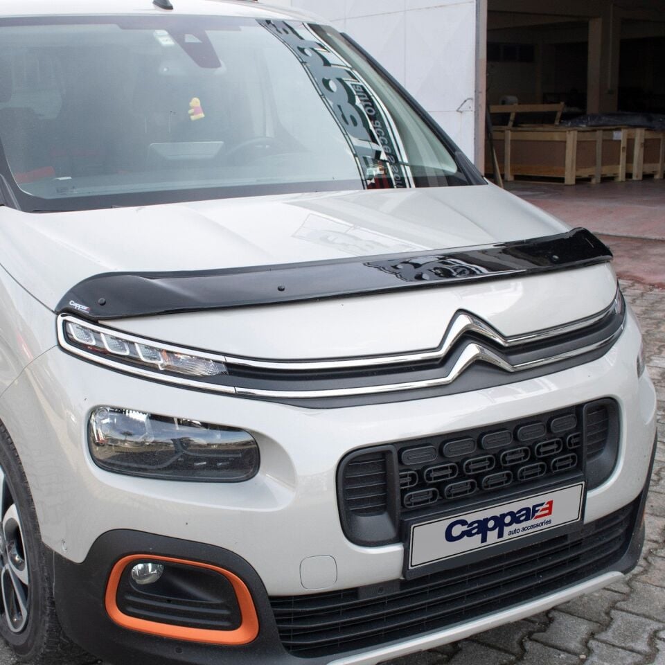 Citroen Berlingo 2019- Yılı ve Sonrası Uyumlu Kaput Rüzgarlığı 4mm