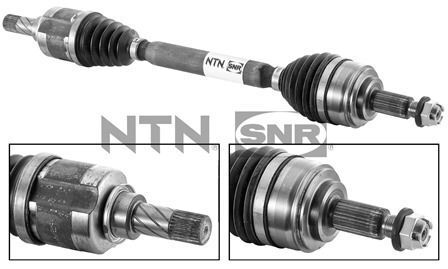 RENAULT KANGOO III 08- AKS KOMPLE ÖN SOL 8200597305 NTN-SNR