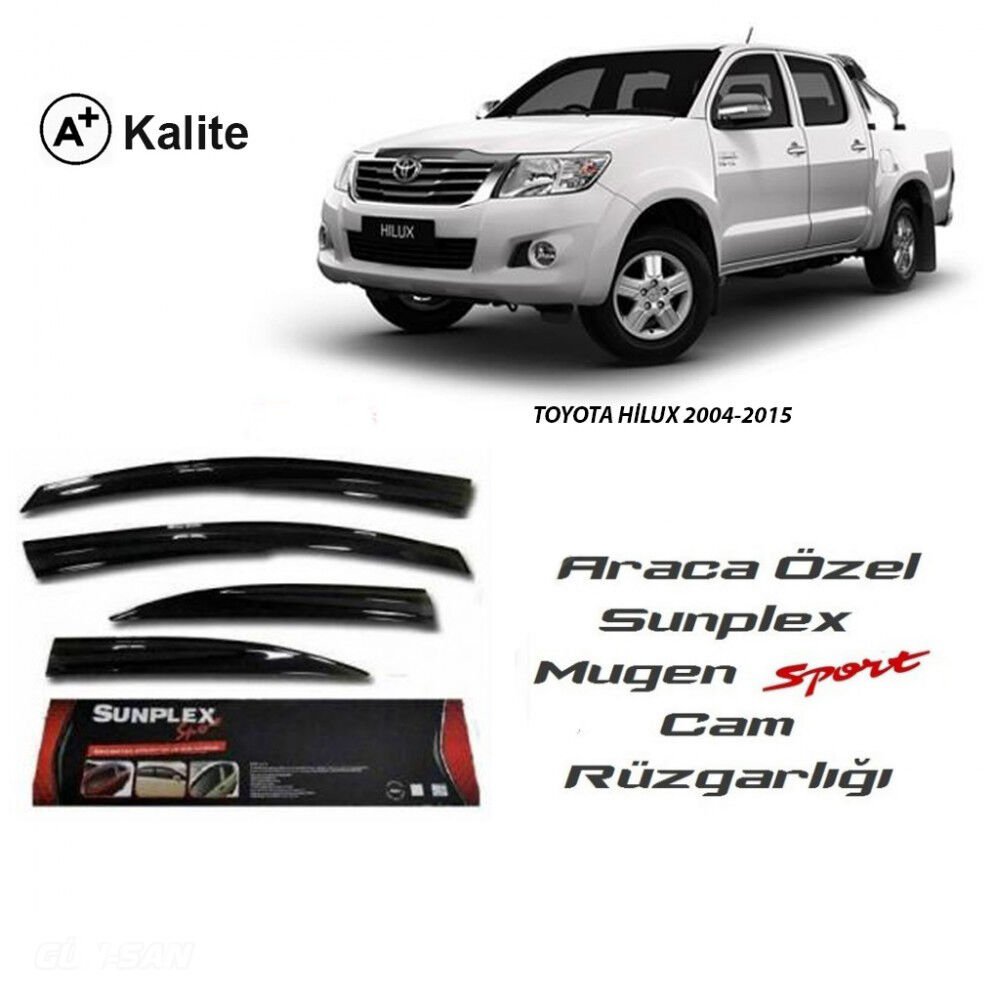 TOYOTA HILUX SPORT MUGEN CAM RÜZGARLIĞI 2004-2015