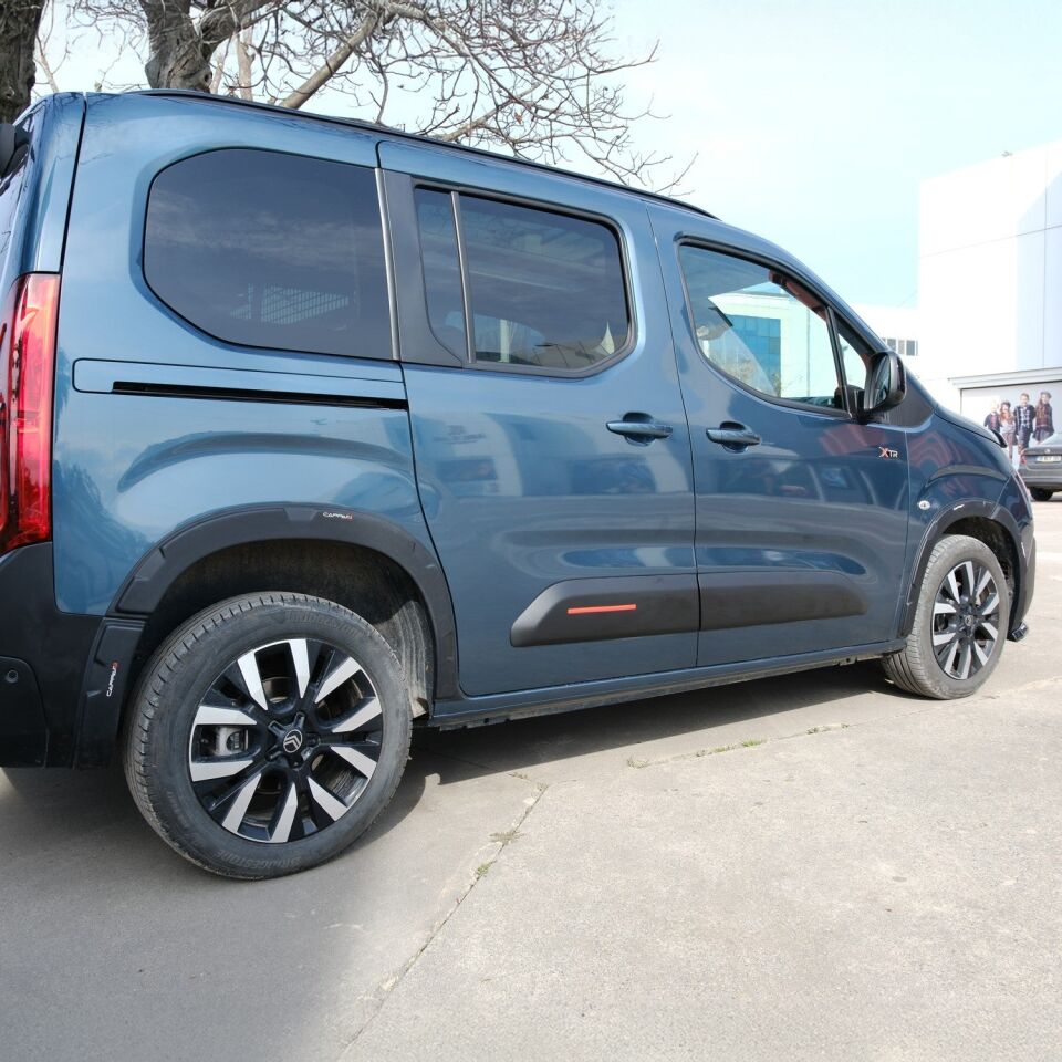Citroen Berlingo 2019- Yılı ve Sonrası Uyumlu Çamurluk Dodik 8 Parça