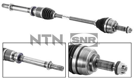 RENAULT CLIO III (HB) 05- AKS KOMPLE ÖN SAG 8200228534 NTN-SNR