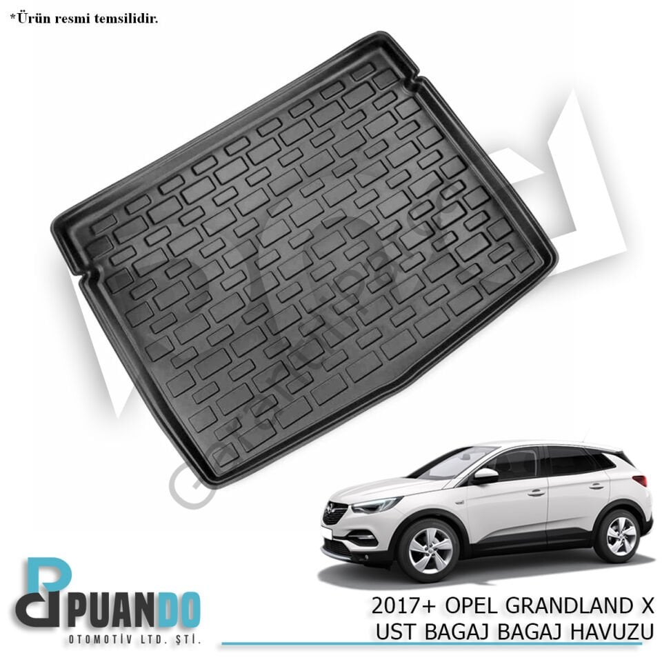 2017+ OPEL GRANDLAND X UST BAGAJ BAGAJ HAVUZU