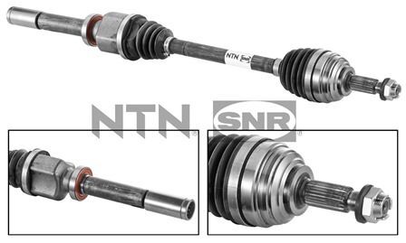 RENAULT MEGANE II 02- AKS KOMPLE ÖN SAG 8200167554 NTN-SNR