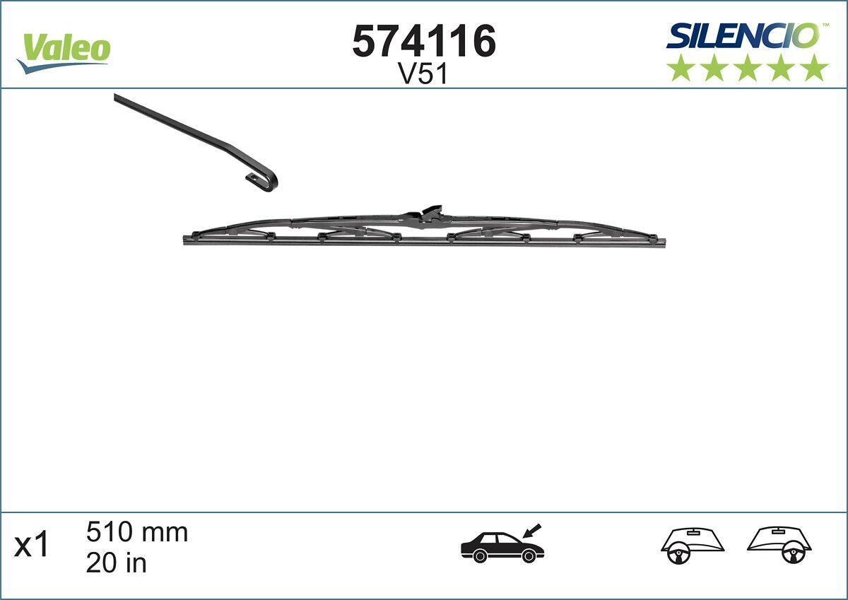 UNIVERSAL UNI 95- SILECEK 1392219 VALEO