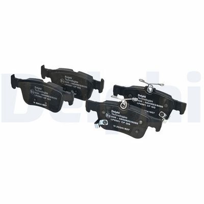 HONDA Fren Balatası Arka DEL-LP3391