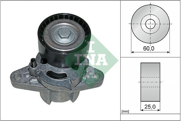 RENAULT MEGAN I / LAGUNA 96- V KAYIS GERGISI KOMPLE 7700102872 INA