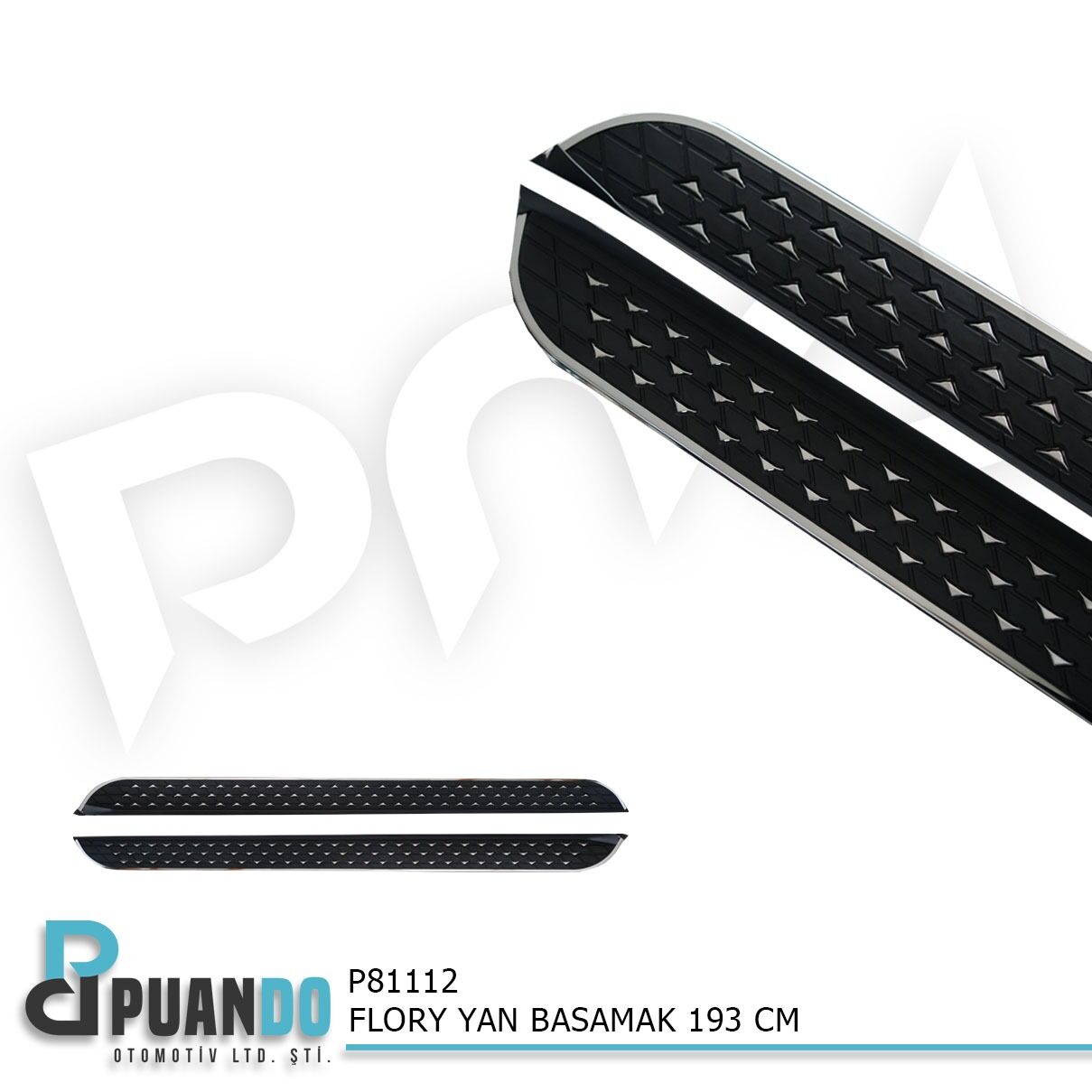 2010-2022 FIAT DOBLO YAN BASAMAK AYAK 193 CM + FLORY YAN BASAMAK 193 CM