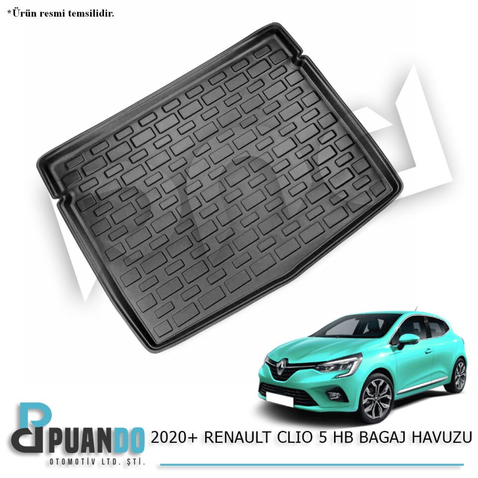 2020+ RENAULT CLIO 5 HB BAGAJ HAVUZU
