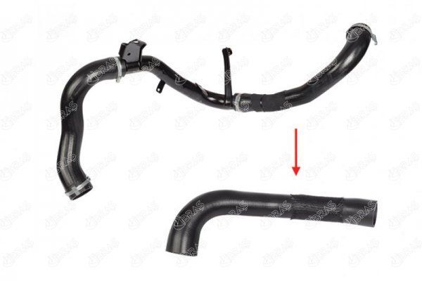 FORD MONDEO 07- TURBO HORTUMU BG91 6C646 DB IBRAS