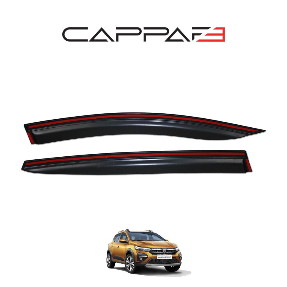 Dacia Sandero 2021- Yılı ve Sonrası Uyumlu Cam Rüzgarlığı 4 Parça