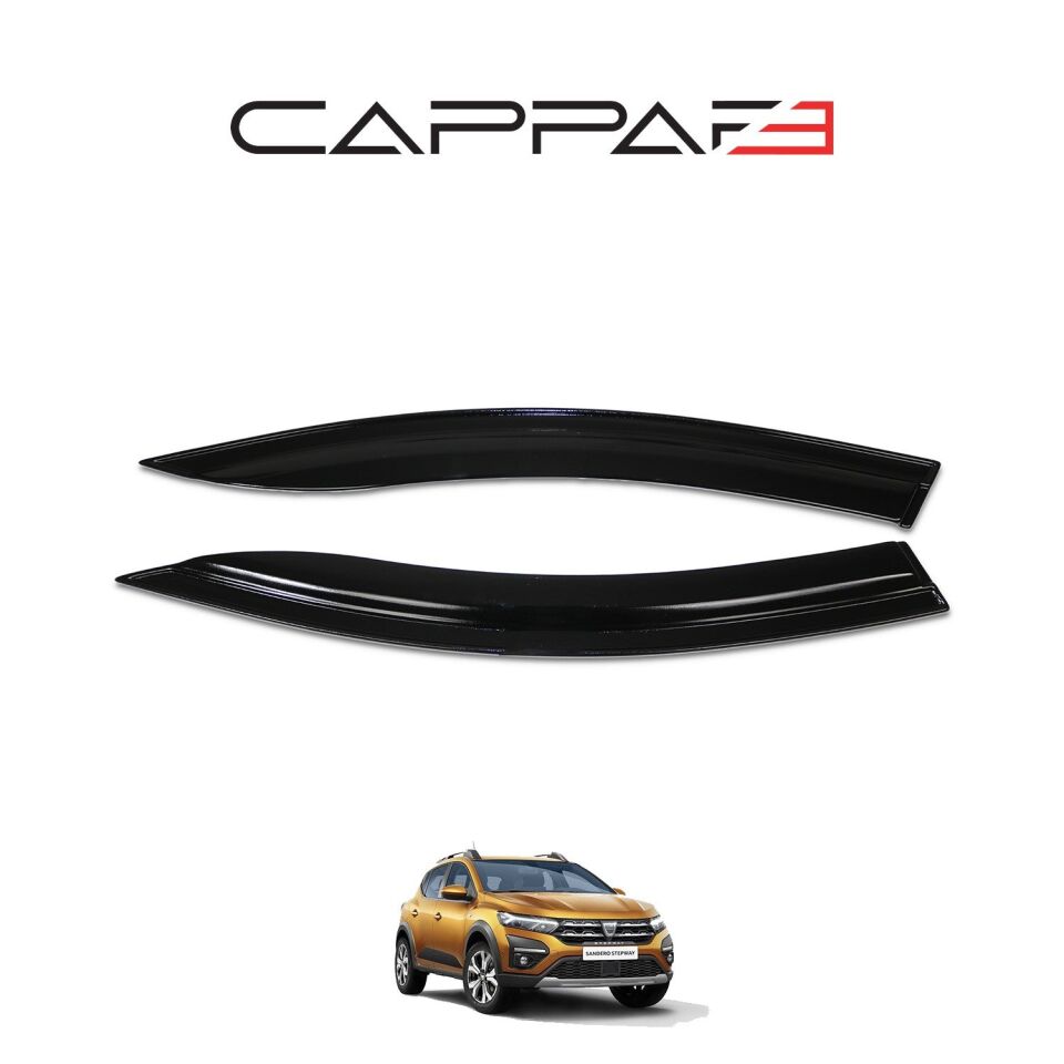 Dacia Sandero 2021- Yılı ve Sonrası Uyumlu Cam Rüzgarlığı 4 Parça