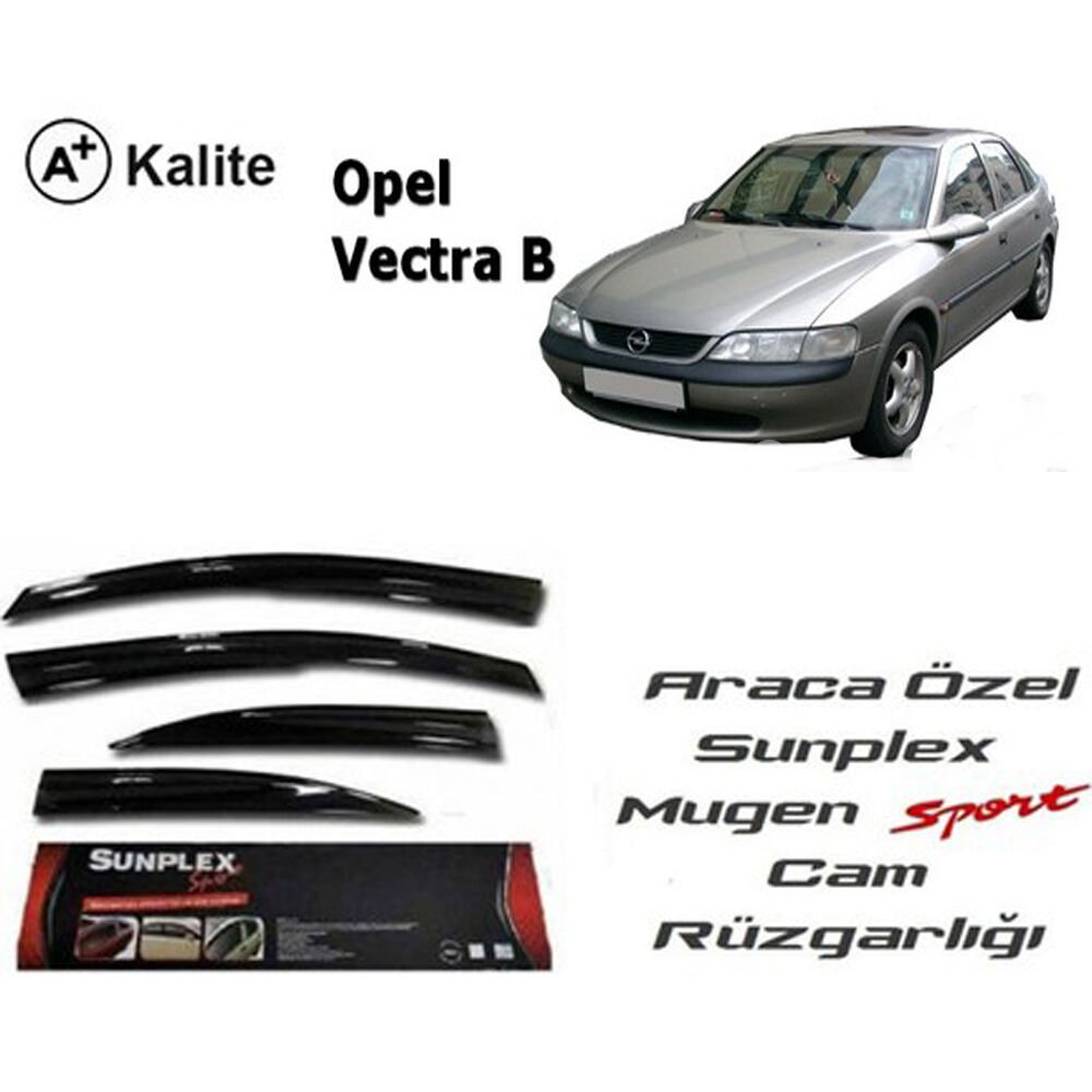 OPEL VECTRA B 4LÜ MUGEN CAM RÜZGARLIĞI 1996-2003