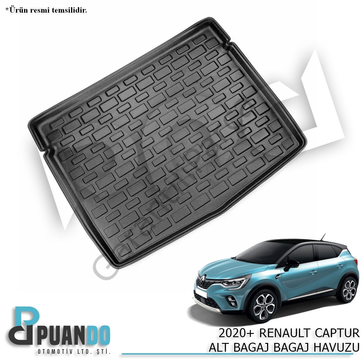 2020+ RENAULT CAPTUR ALT BAGAJ BAGAJ HAVUZU