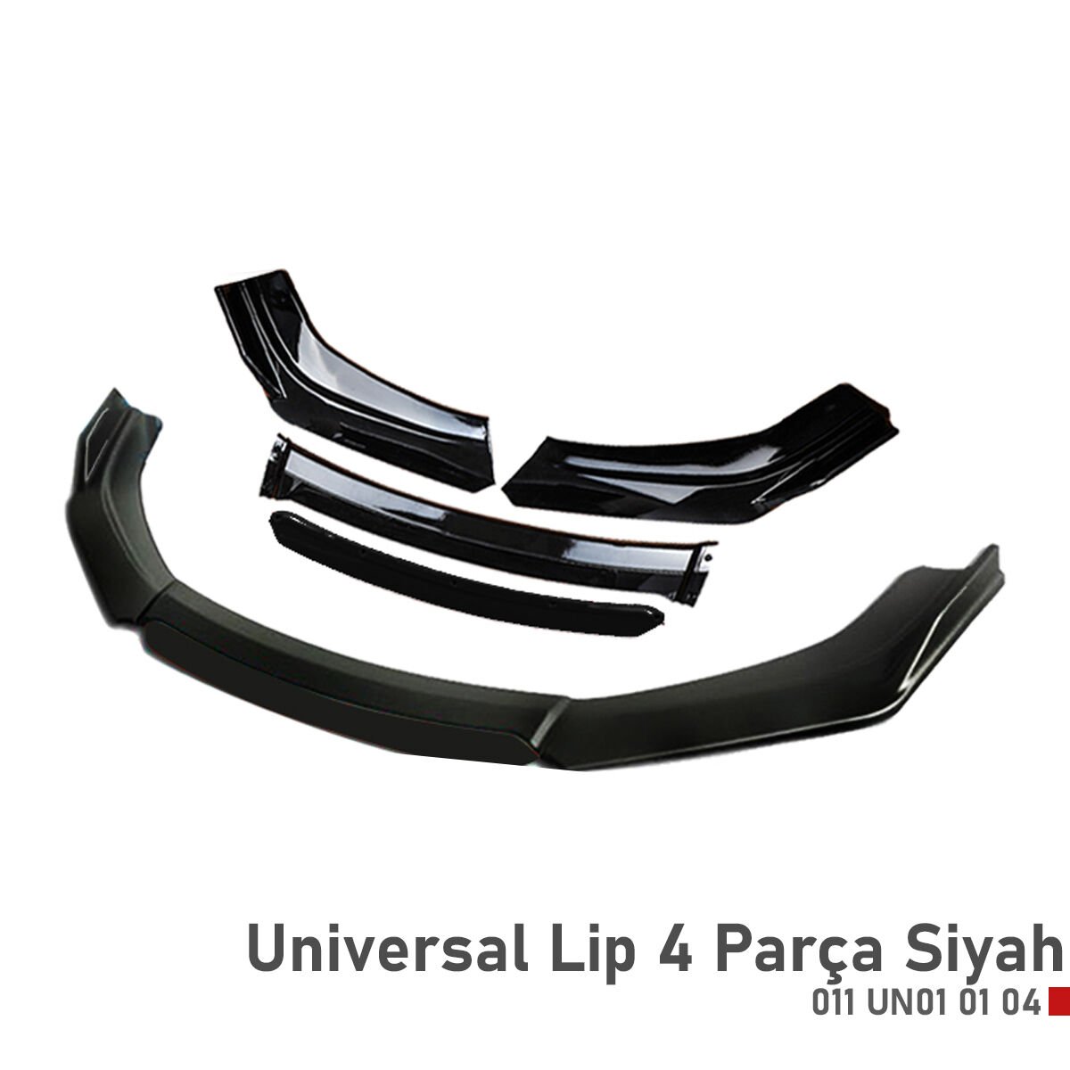 UNIVERSAL TAMPON ALTI LİP 4 PARÇA SİYAH