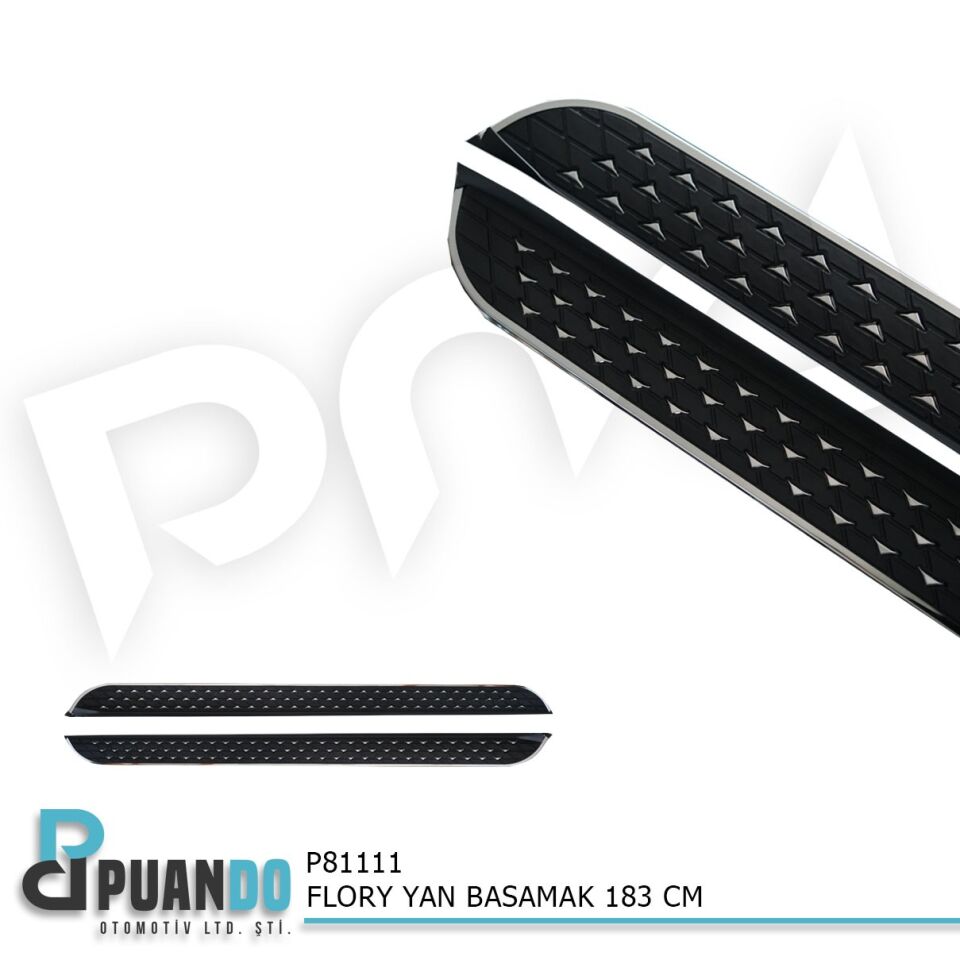 2002-2009 FIAT DOBLO YAN BASAMAK AYAK 183 CM + FLORY YAN BASAMAK 183 CM