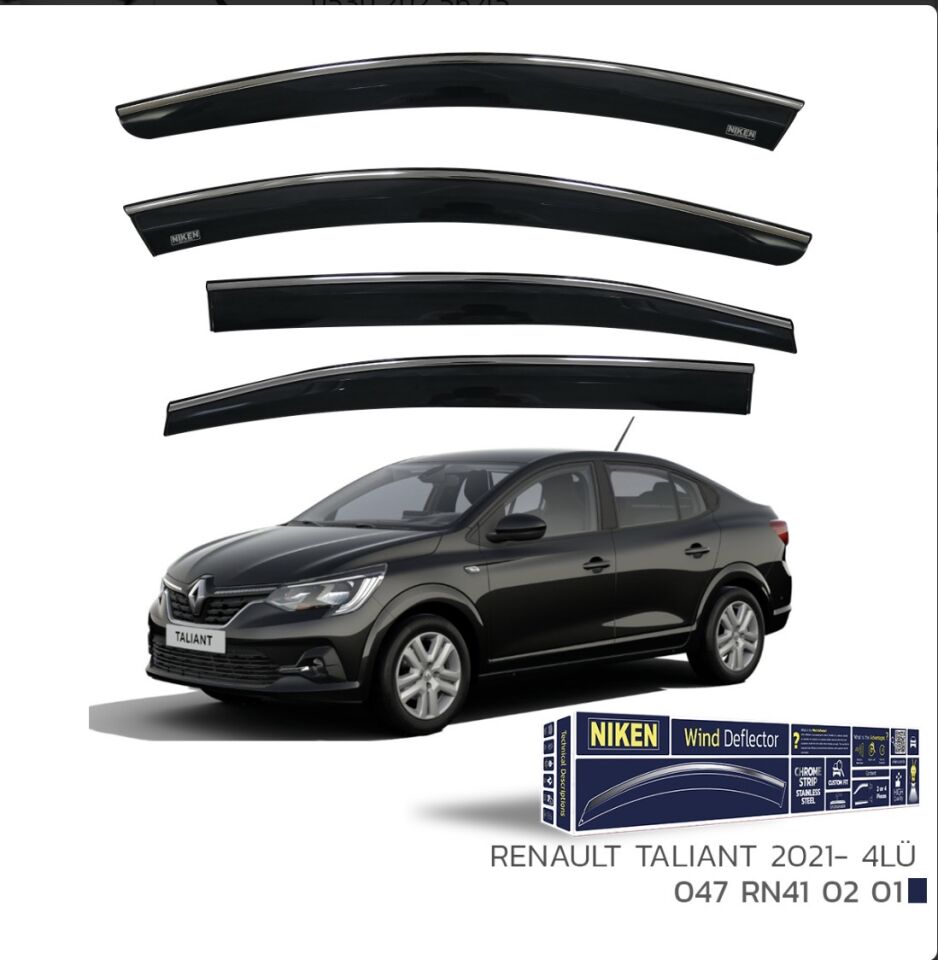 CHROME CAM RÜZGARLIĞI TALİANT 2021- NIKEN