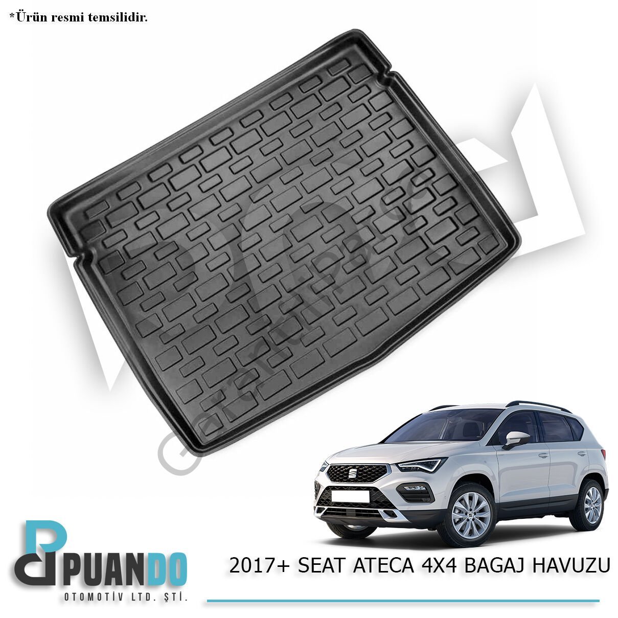 2017+ SEAT ATECA-4X4 BAGAJ HAVUZU