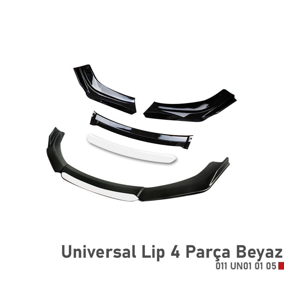 UNIVERSAL TAMPON ALTI LİP 4 PARÇA BEYAZ