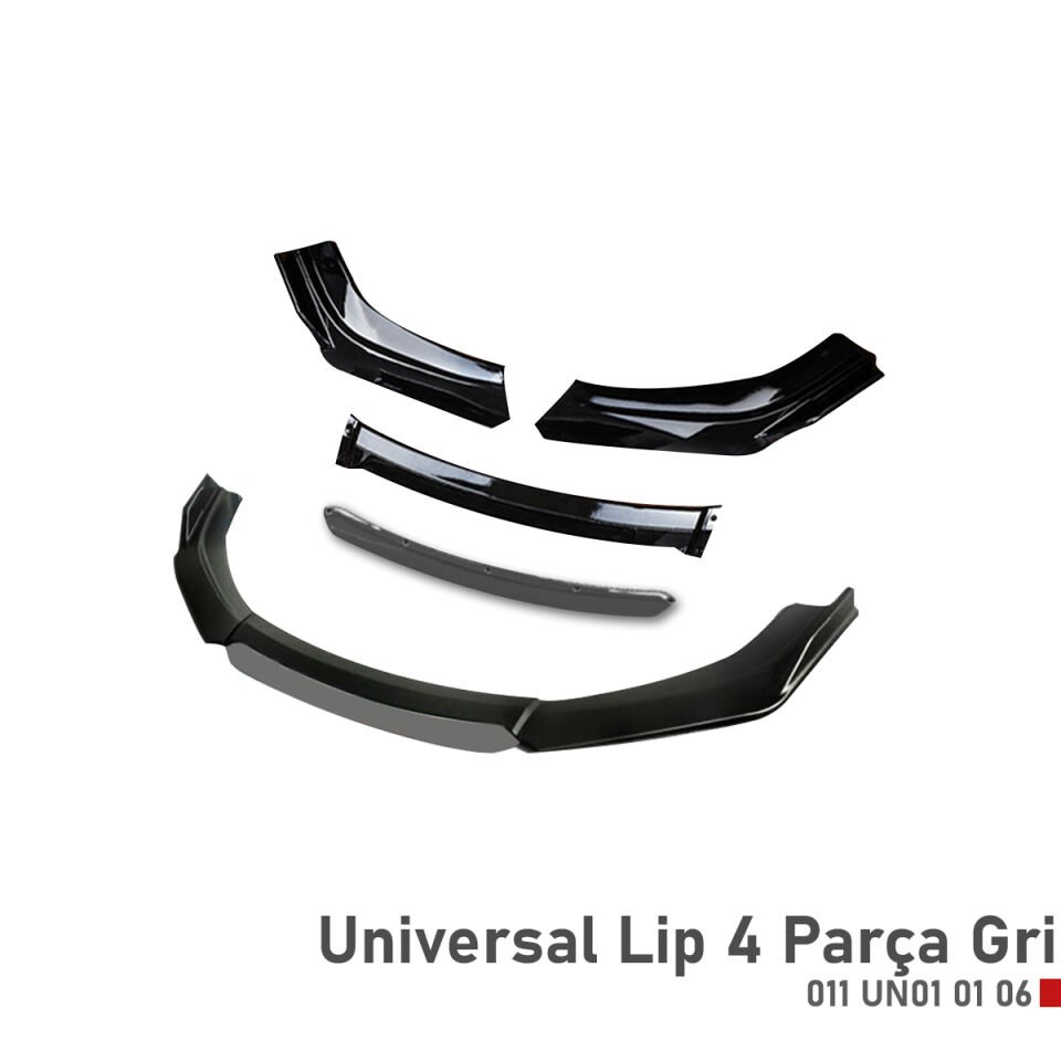 UNIVERSAL TAMPON ALTI LİP 4 PARÇA GRİ