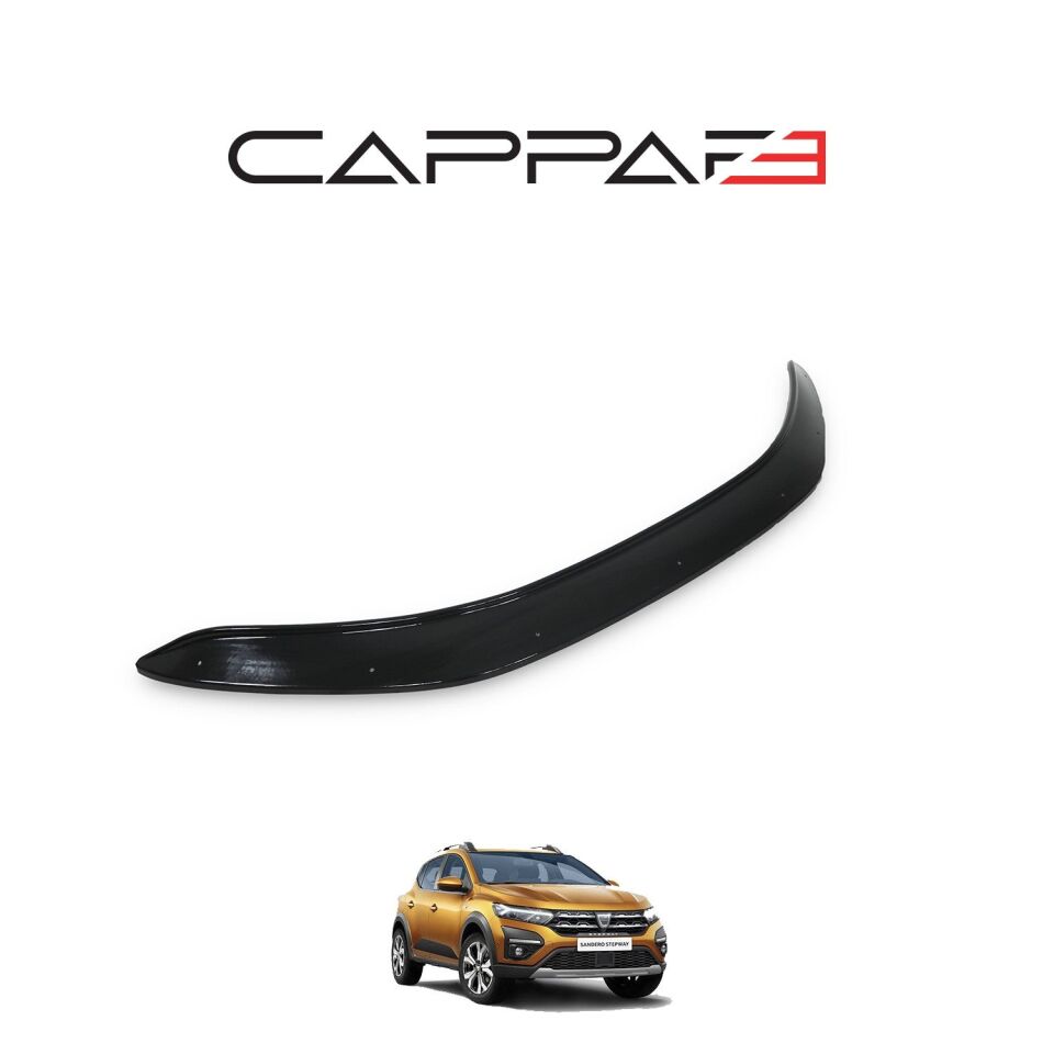 Dacia Sandero 2021- Yılı ve Sonrası Uyumlu Kaput Rüzgarlığı 4mm