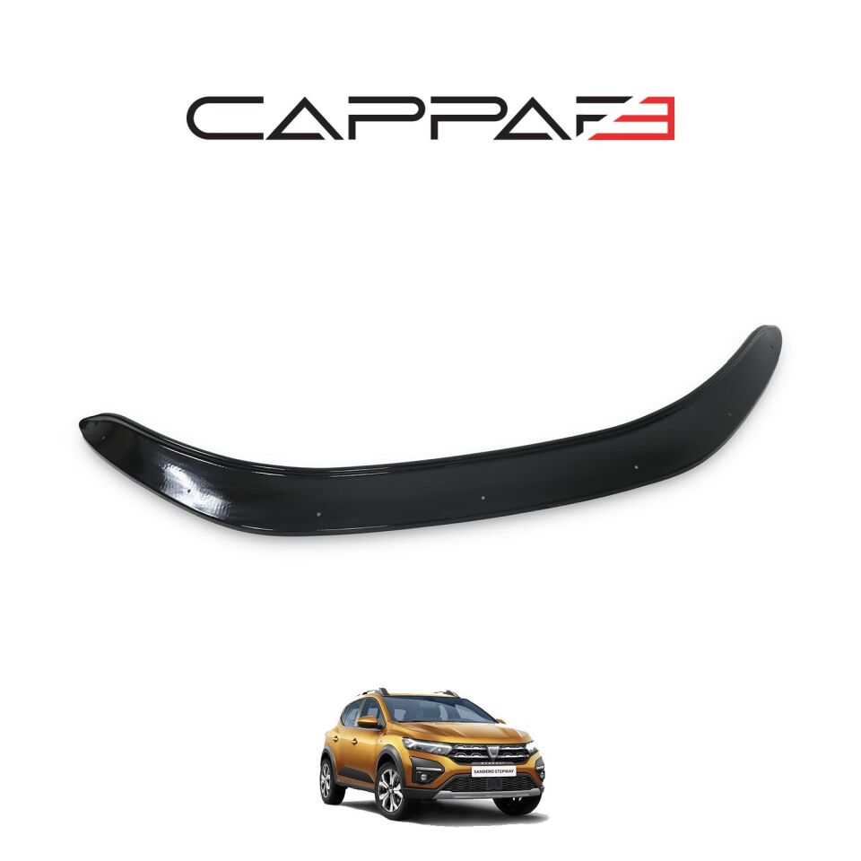 Dacia Sandero 2021- Yılı ve Sonrası Uyumlu Kaput Rüzgarlığı 4mm