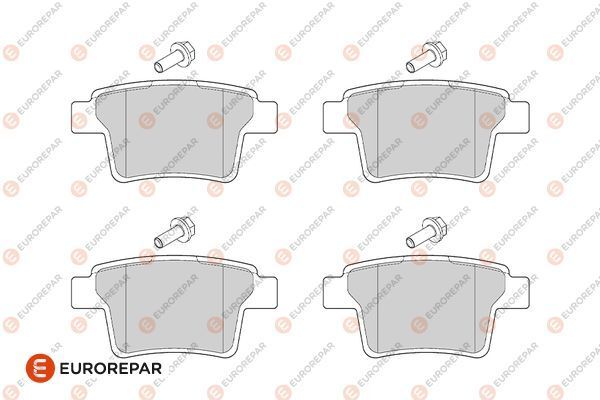 FORD MONDEO III JAGUAR X-TYPE I 04-07 FREN BALATASI ARKA 4S71 2M008 AB EUROREPAR