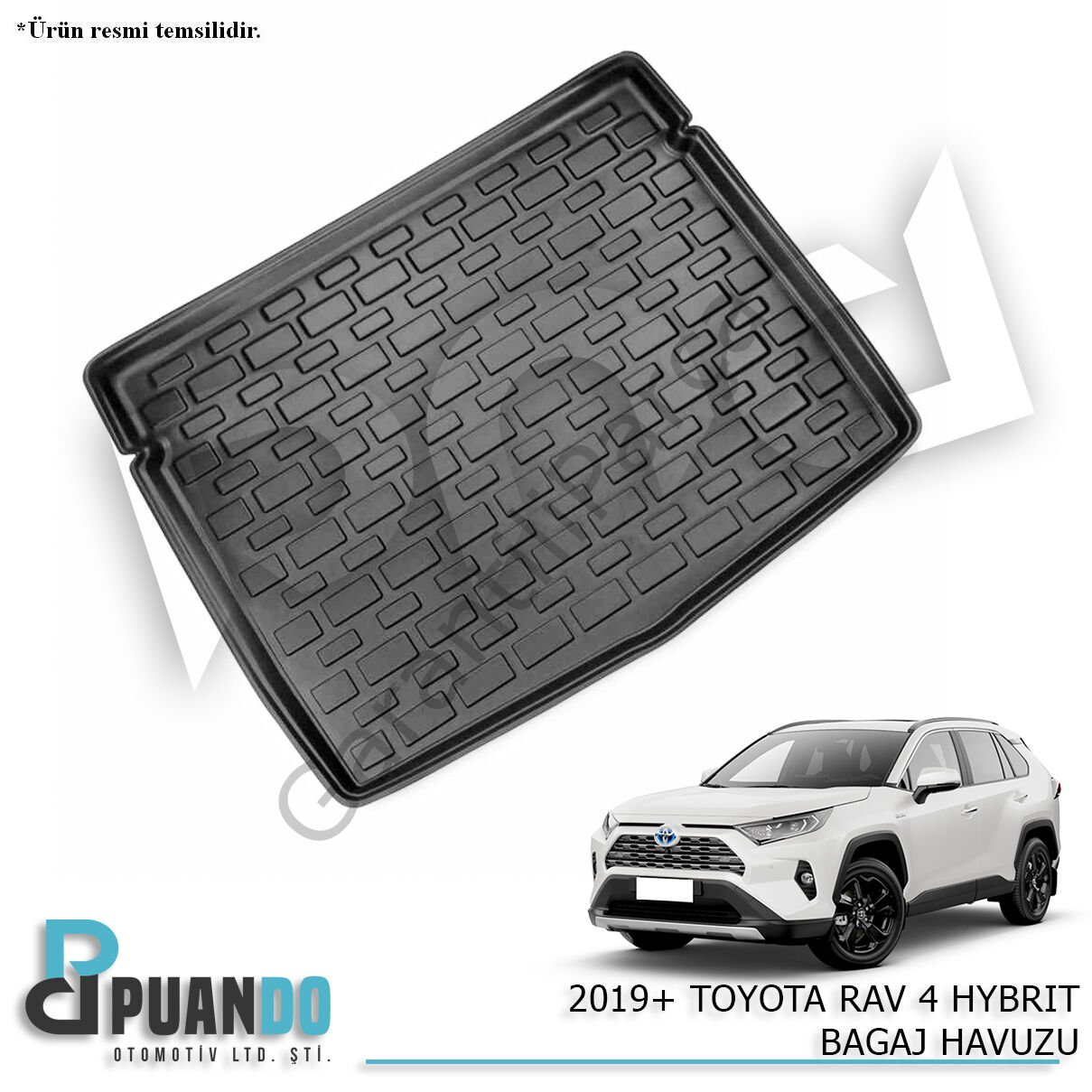 2019+ TOYOTA RAV 4 HYBRIT BAGAJ HAVUZU