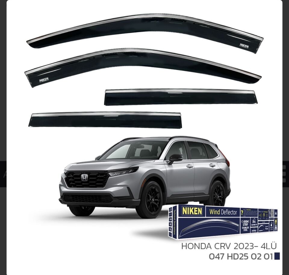 CHROME CAM RÜZGARLIĞI CRV 2023- NIKEN