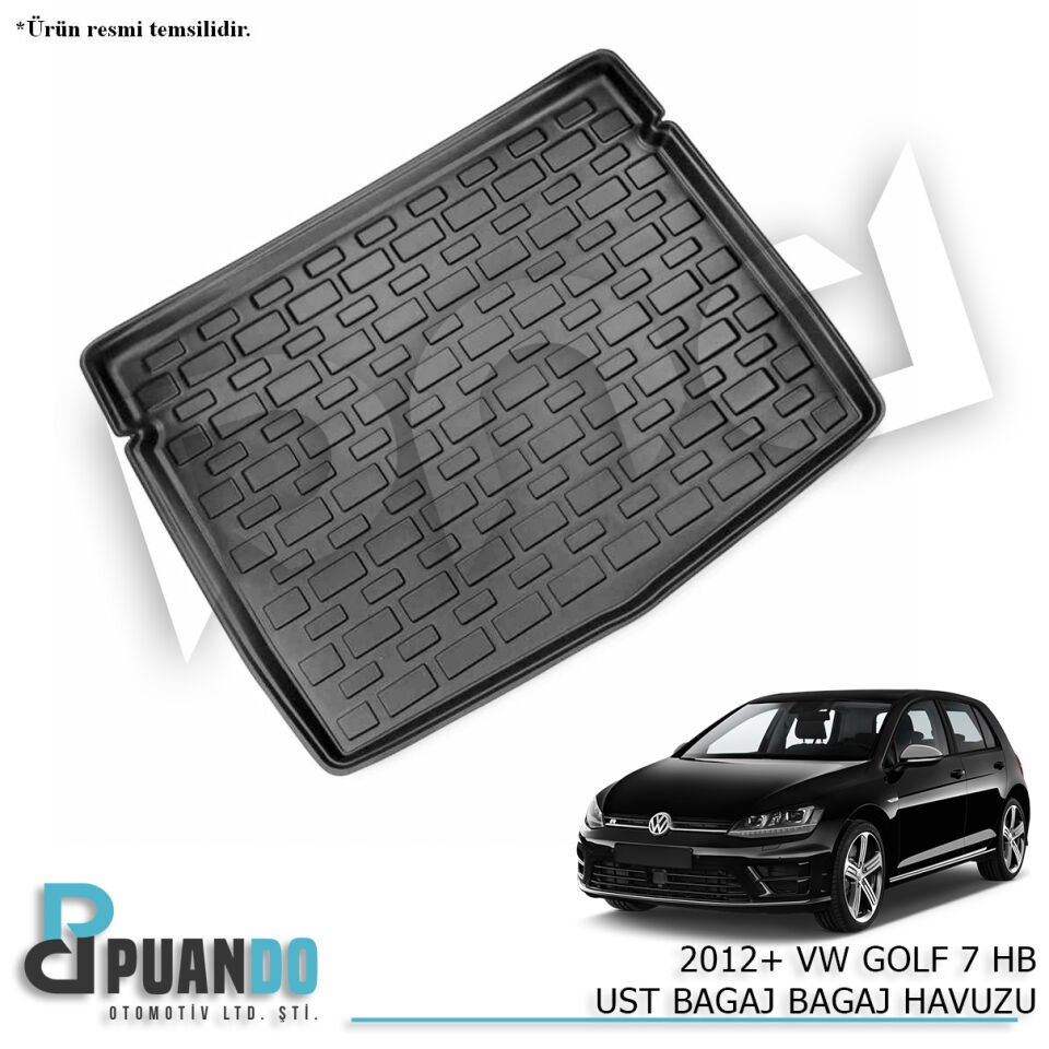 2012+ VW GOLF 7 HB UST BAGAJ BAGAJ HAVUZU