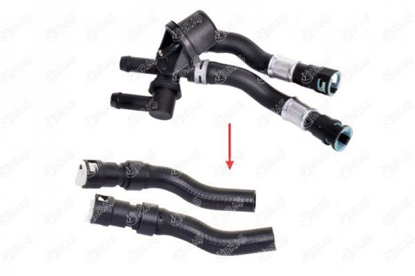 FORD TRANSIT V-184 01- KALORIFER ÇIFTLI BORU 2C11 18D489 AA* BSG