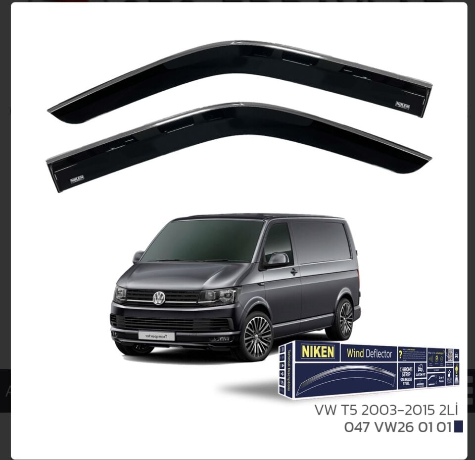 CHROME CAM RÜZGARLIĞI T5 NIKEN