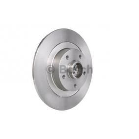 RENAULT LATITUDE/LAGUNA III 07- FREN DISKI ARKA 402020003R BOSCH 2'li Paket