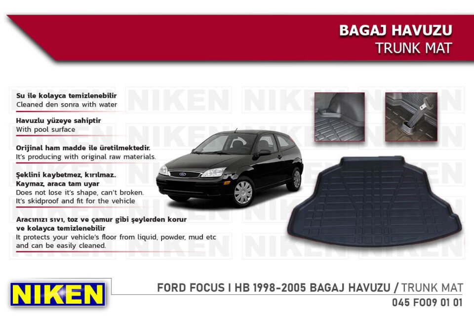 FORD FOCUS I SEDAN 1998-2005 BAGAJ HAVUZU