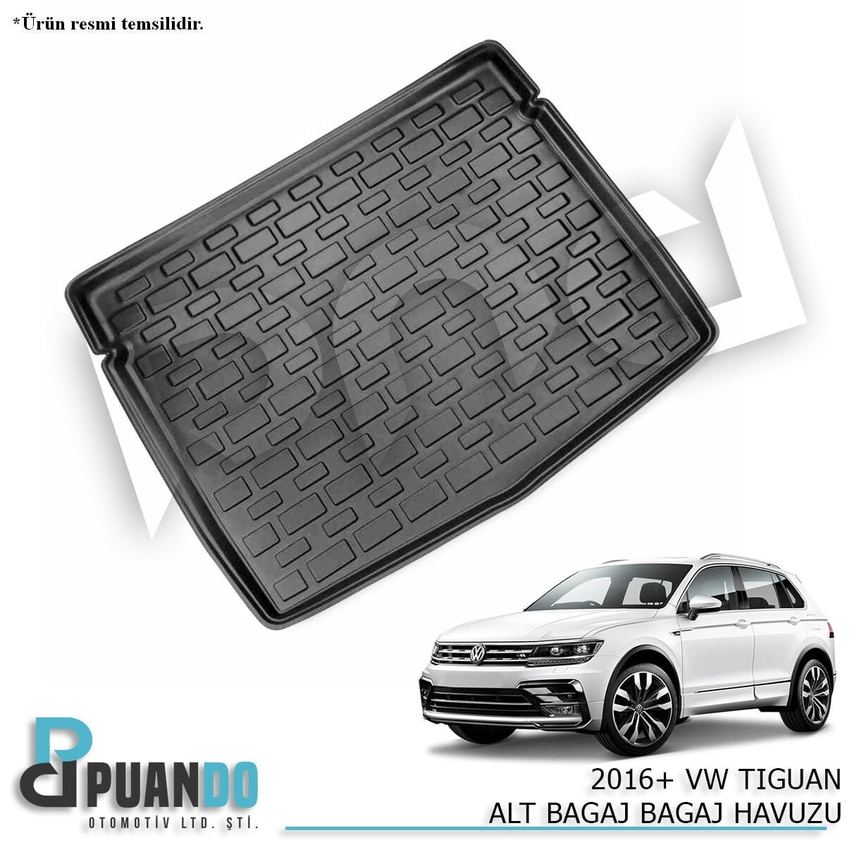 2016+ VW TIGUAN BAGAJ HAVUZU