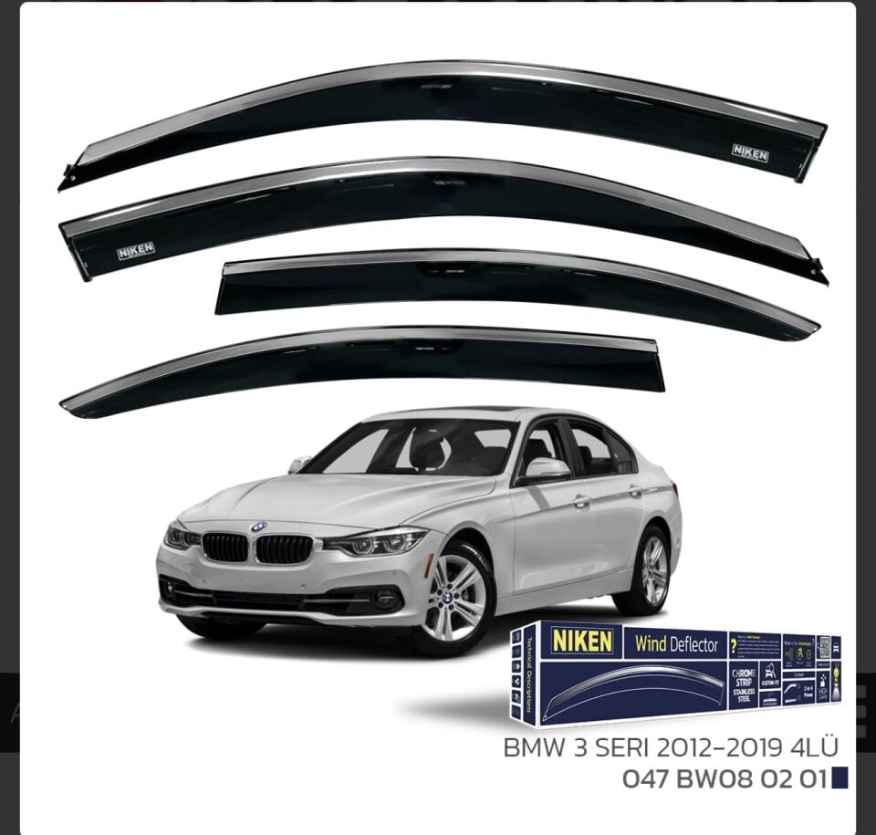 CHROME CAM RÜZGARLIĞI F30 NIKEN