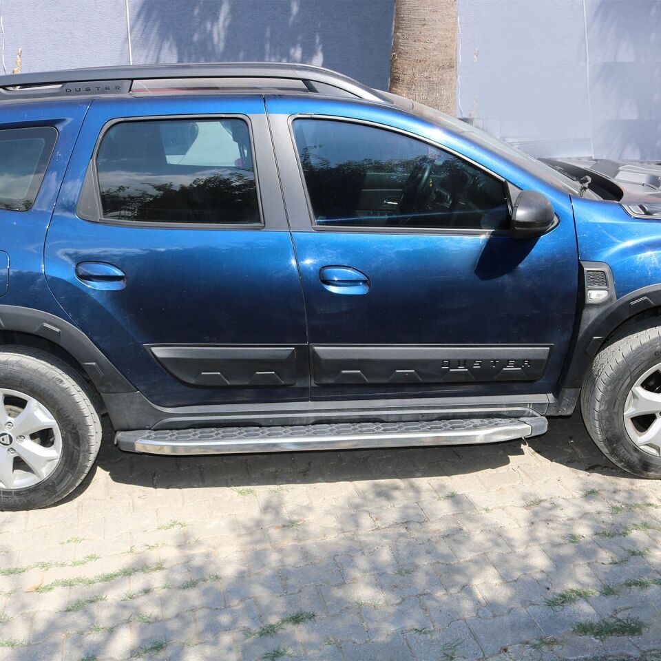 Dacia Duster 2018-2024 Yıl Aralığı Uyumlu Damalı Kapı Dodik 4 Parça