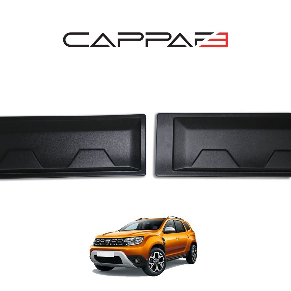 Dacia Duster 2018-2024 Yıl Aralığı Uyumlu Damalı Kapı Dodik 4 Parça