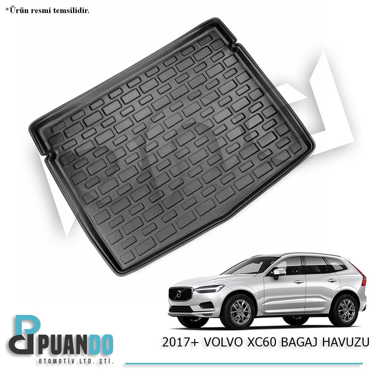 2017+ VOLVO XC 60 BAGAJ HAVUZU